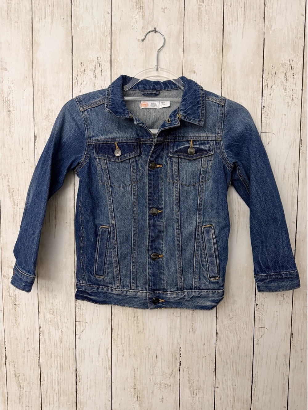 Wonder Nation Women Regular S (6/7) Denim Jacket Cotton